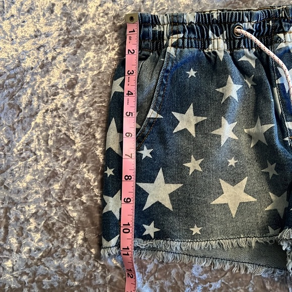 NWT 4th of July Star Denim Shorts Size S - Picture 9 of 10